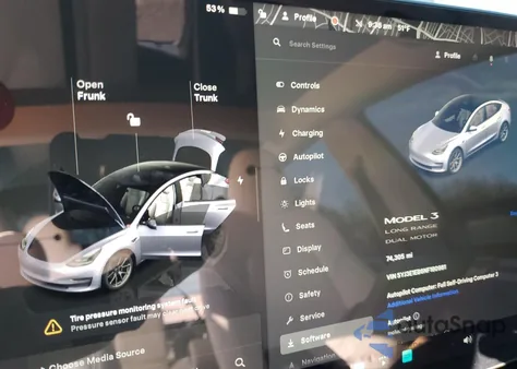 2022 Tesla Model 3 из США, поврежденный, VIN 5YJ3E1EB6NF180981